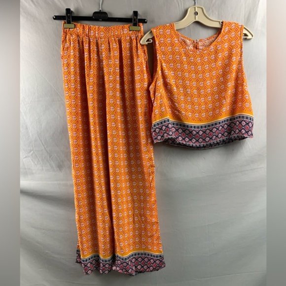 Boho Tribal Print Tank Top & Pants - Picture 8 of 8